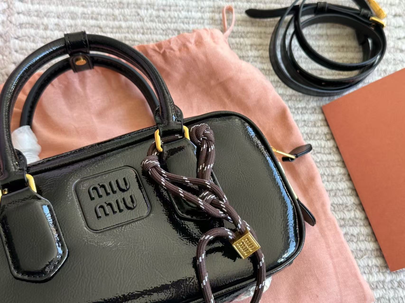 MIUMIU Classic bowling briefcase