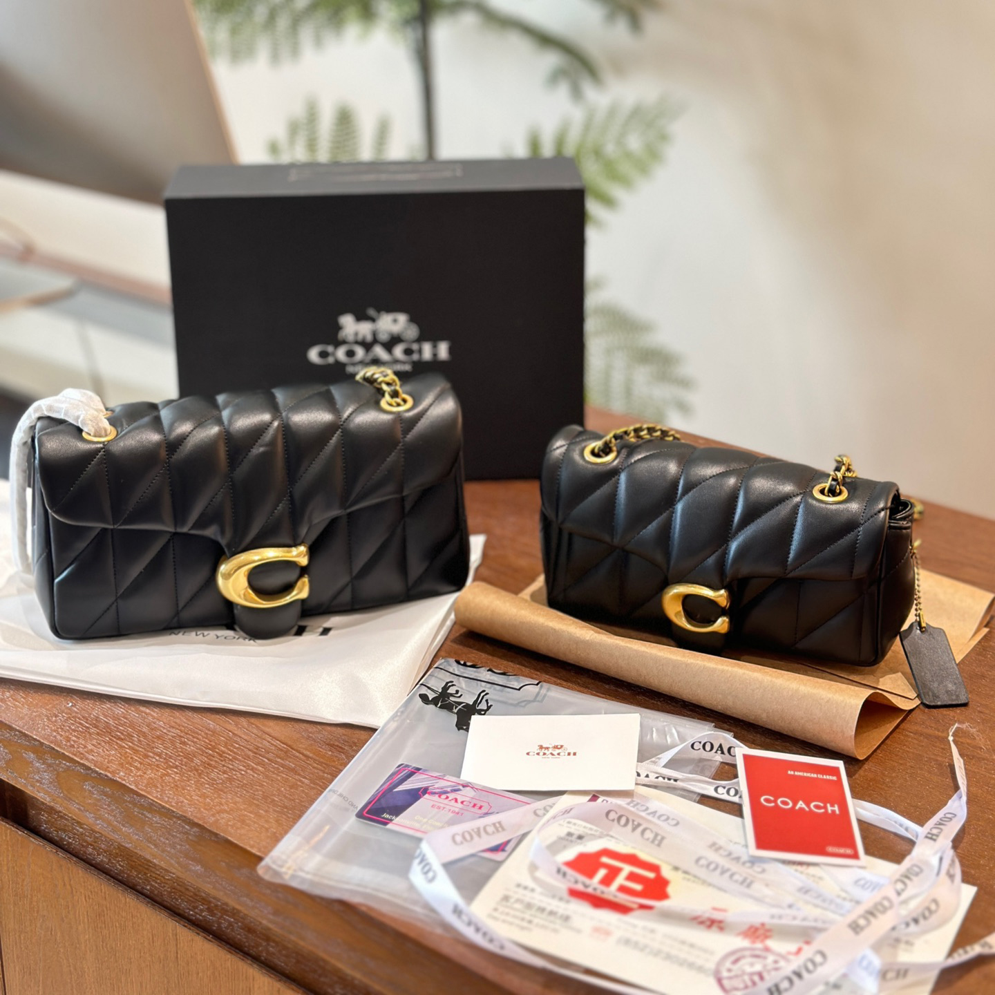 Coach CP Quilting Tabby bag