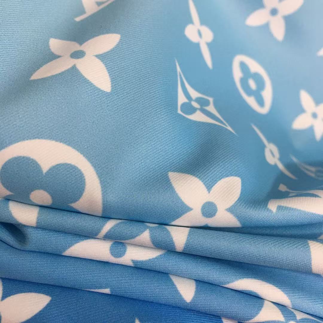 LV blue gradient swimsuit