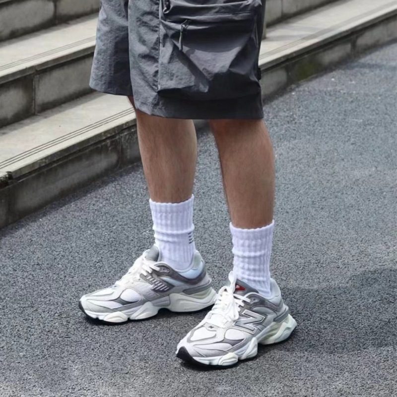 NB9060 fur jogging retro sports running shoes low top anti-slip wear-resistant casual shoes