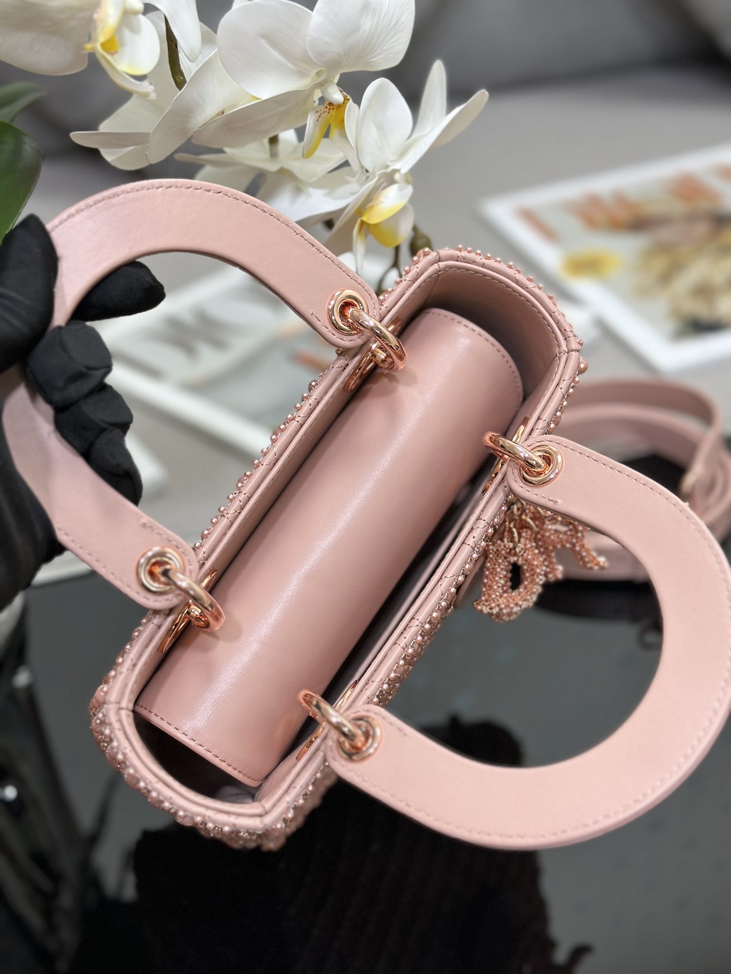 Top version Lady Dior handbag