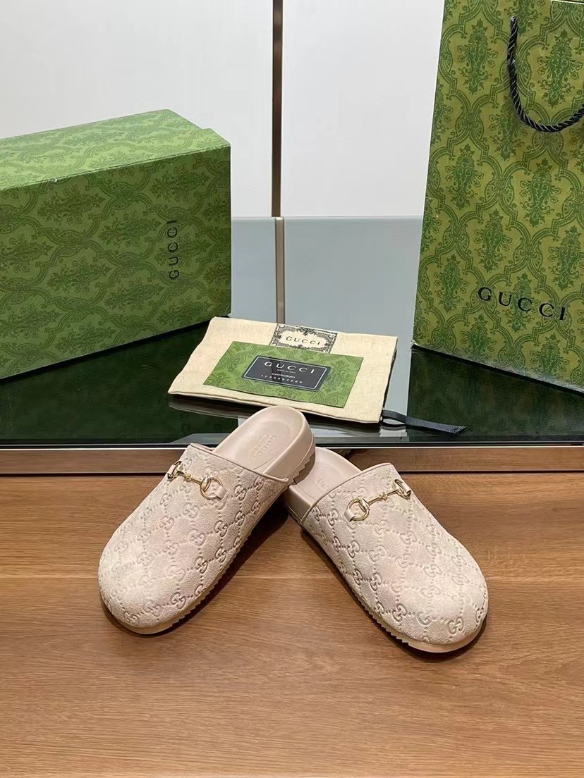 High Quality Gucci Horsebit mules Slippers