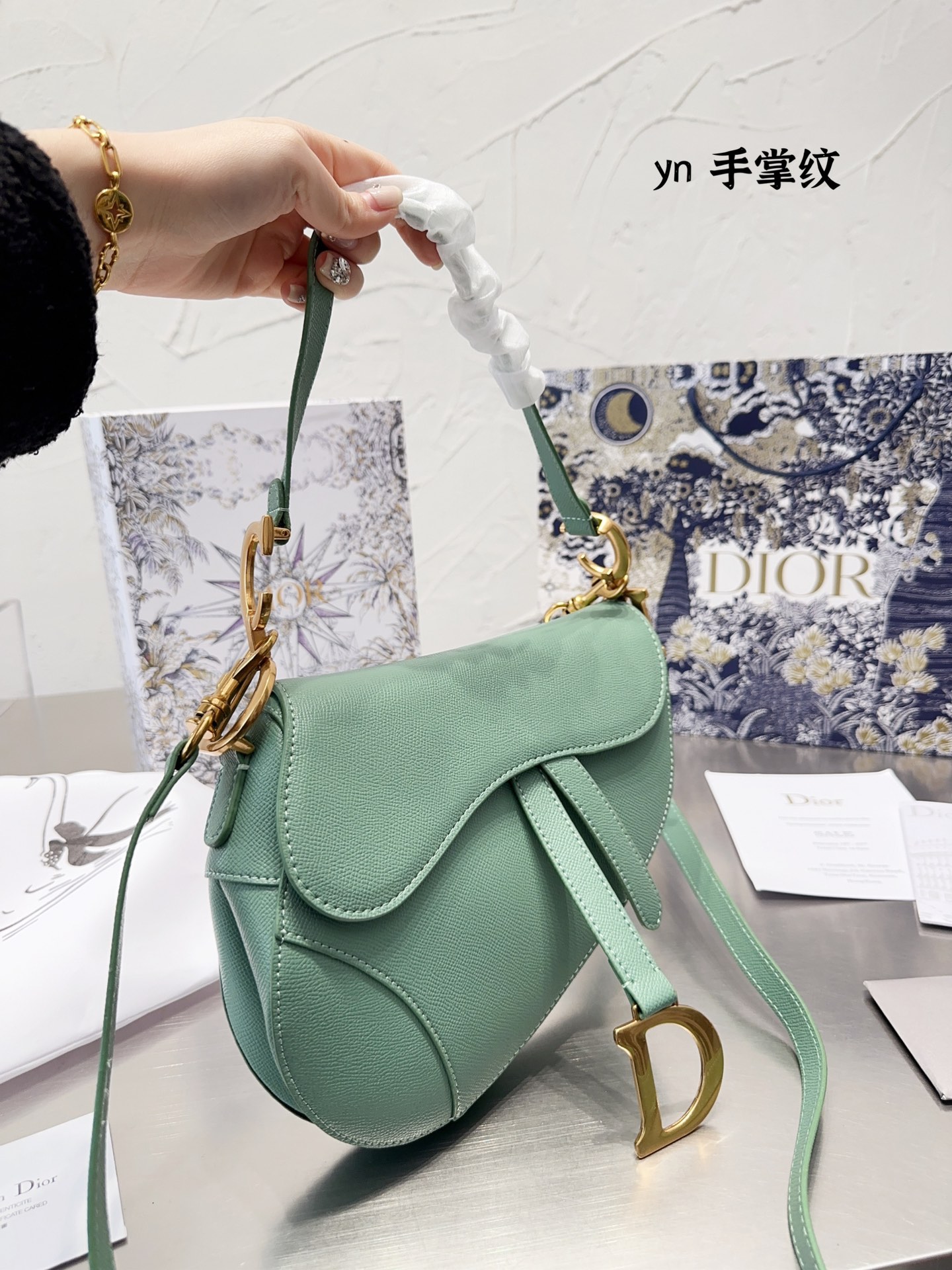 Dior saddle bag