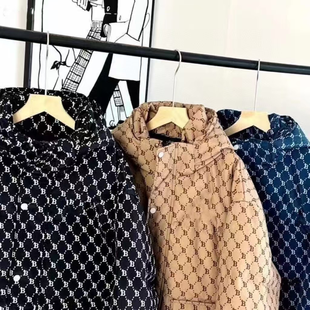 MLB NY couple hooded cotton jacket