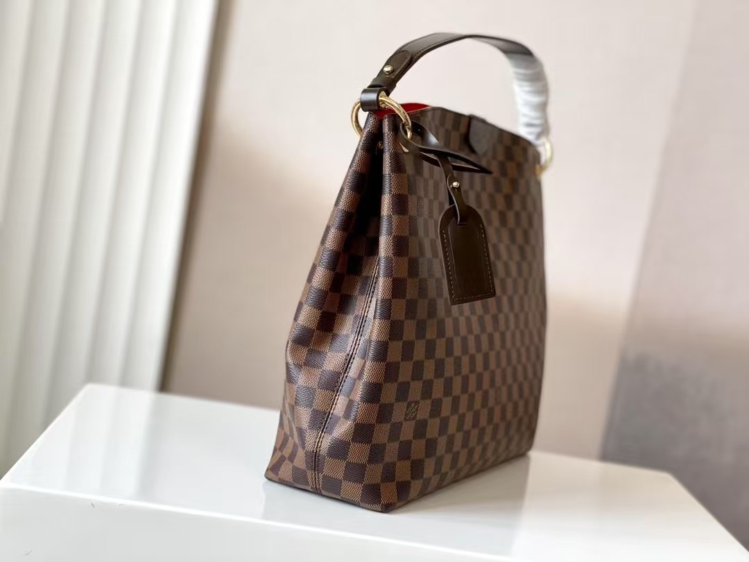 Top version LV graceful damier azur bag