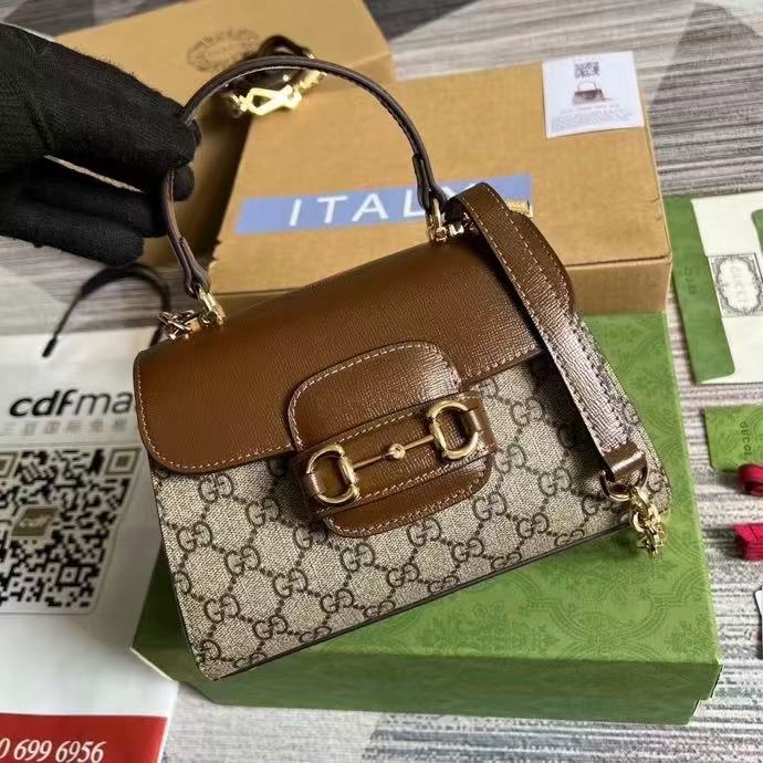 Gucci Italy Original Leather Bag Top Quality 12A