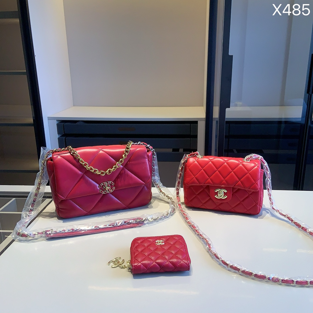 Chanel three piece combination set