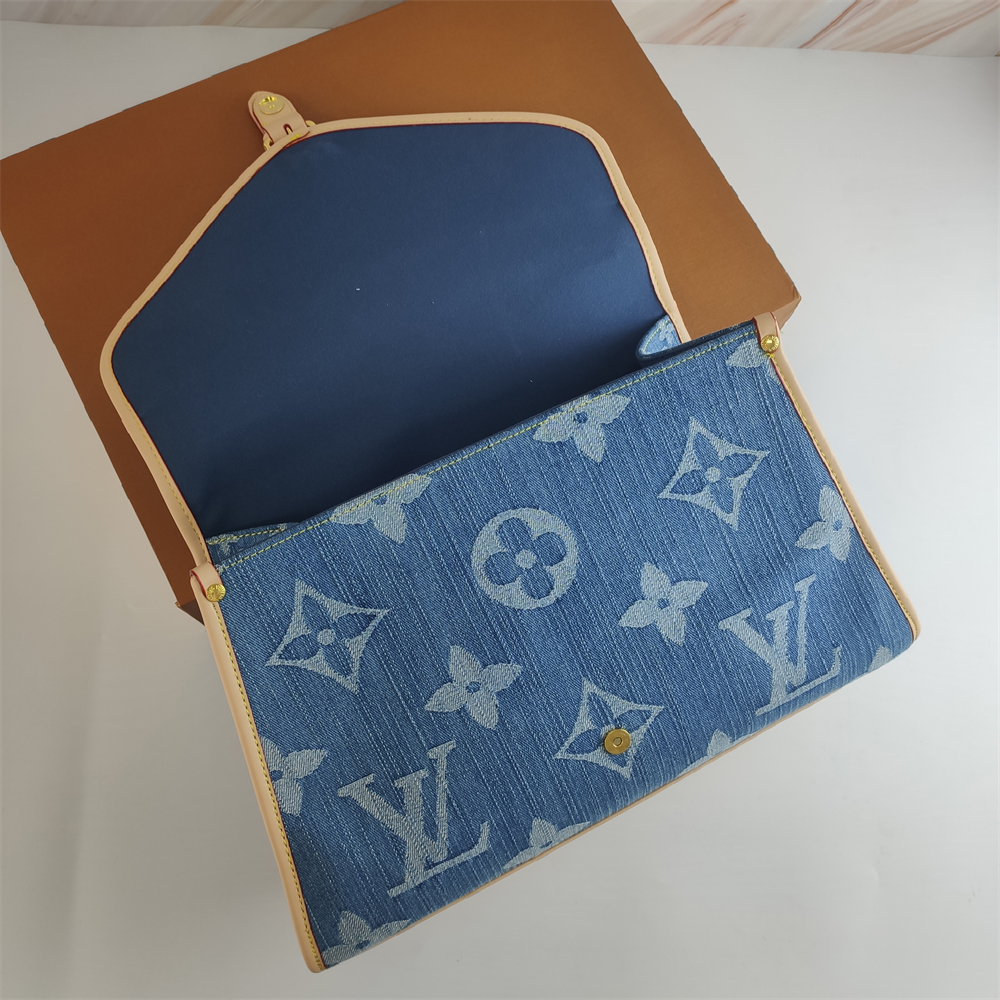 LV Louis Vuitton Denim Nurse Bag
