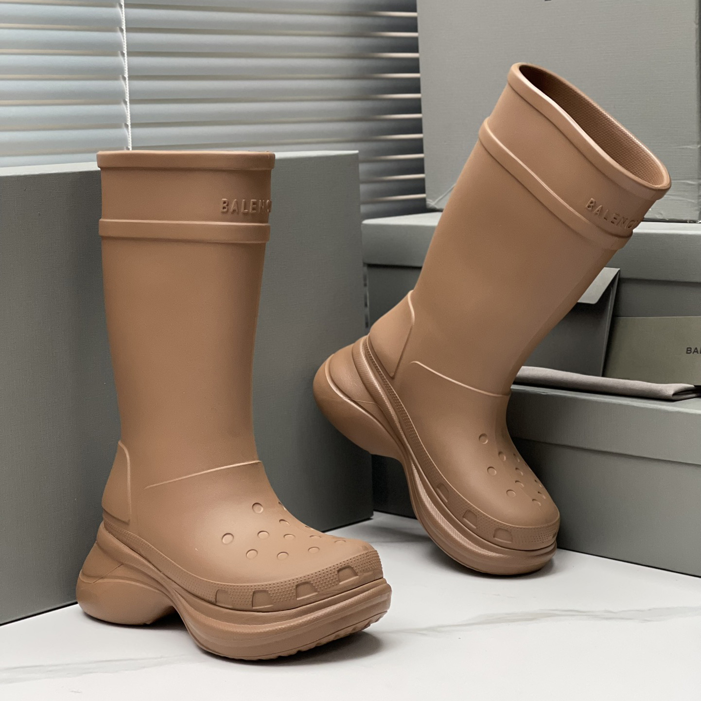 Balenciaga*Sunner boots TPU soft sole