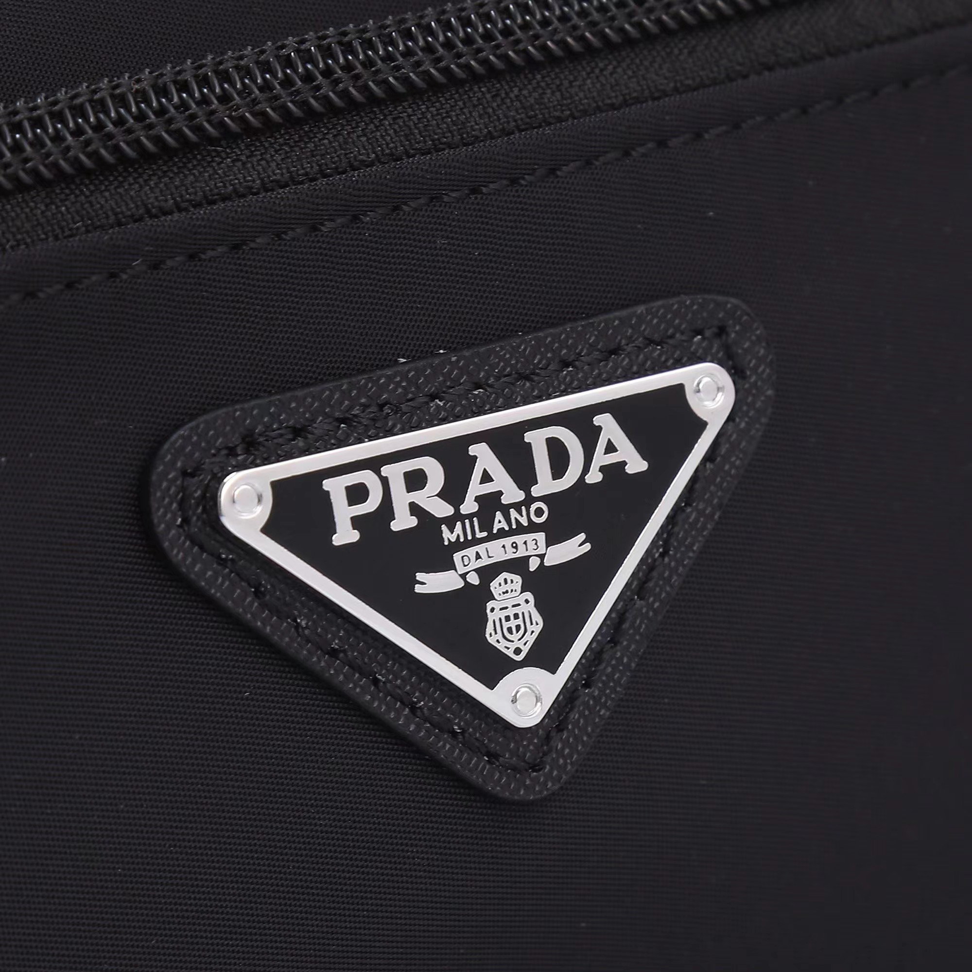 High Quality Prada Nylon waist and chest Unisex bags
