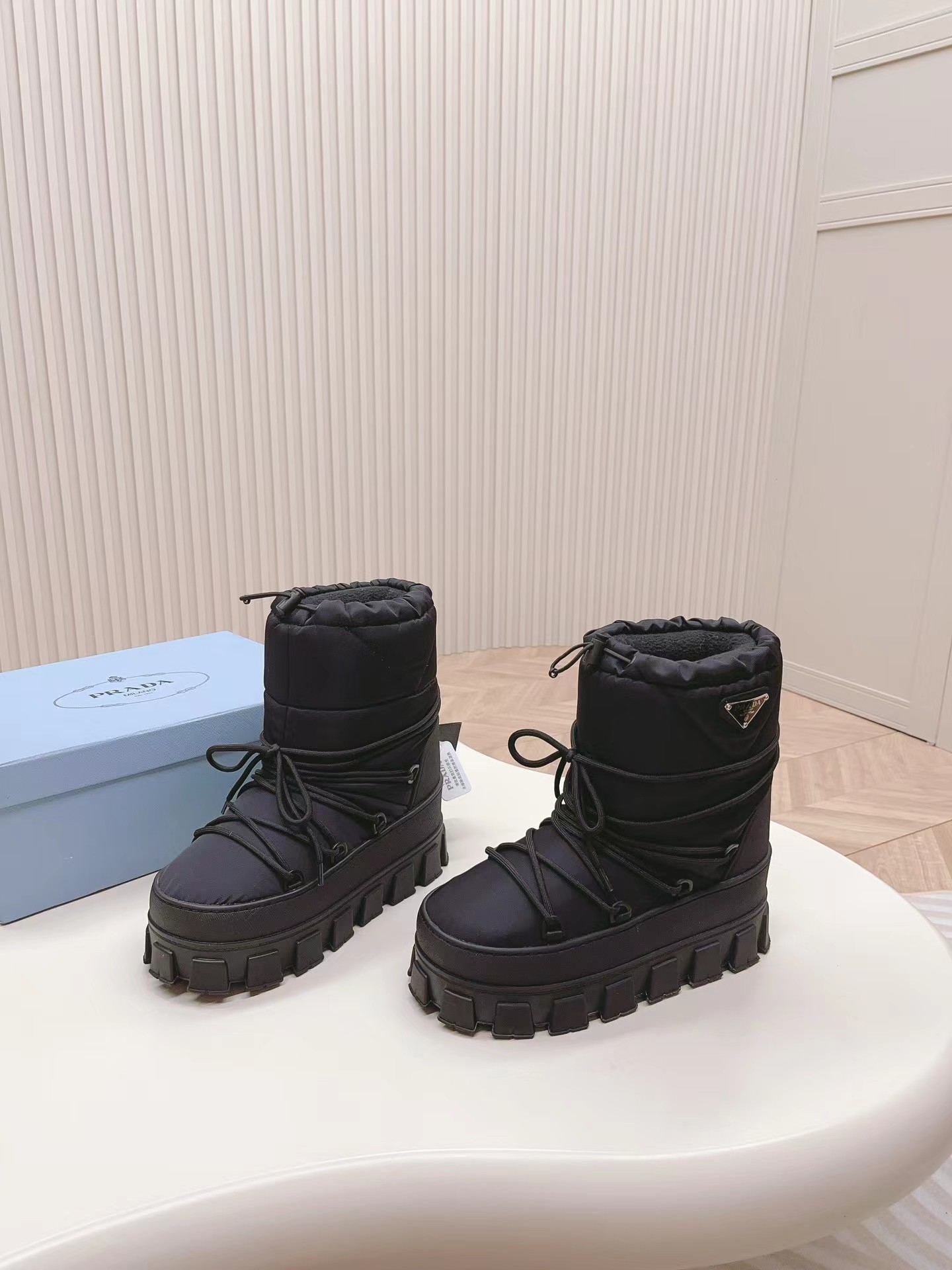 Top Quality Prada Boots Black