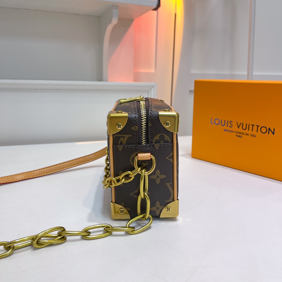 LV box shoulder bag