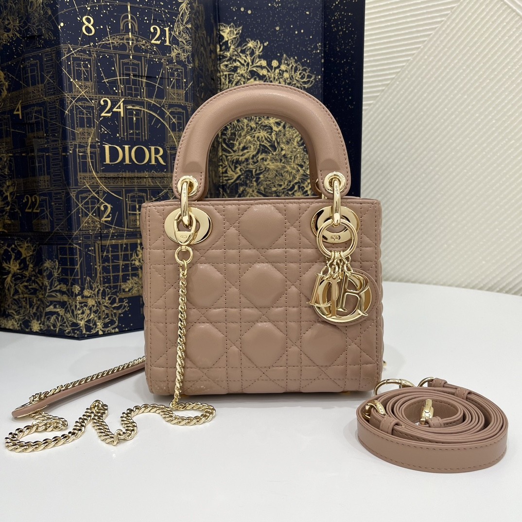 Top version Dior classic lady bag