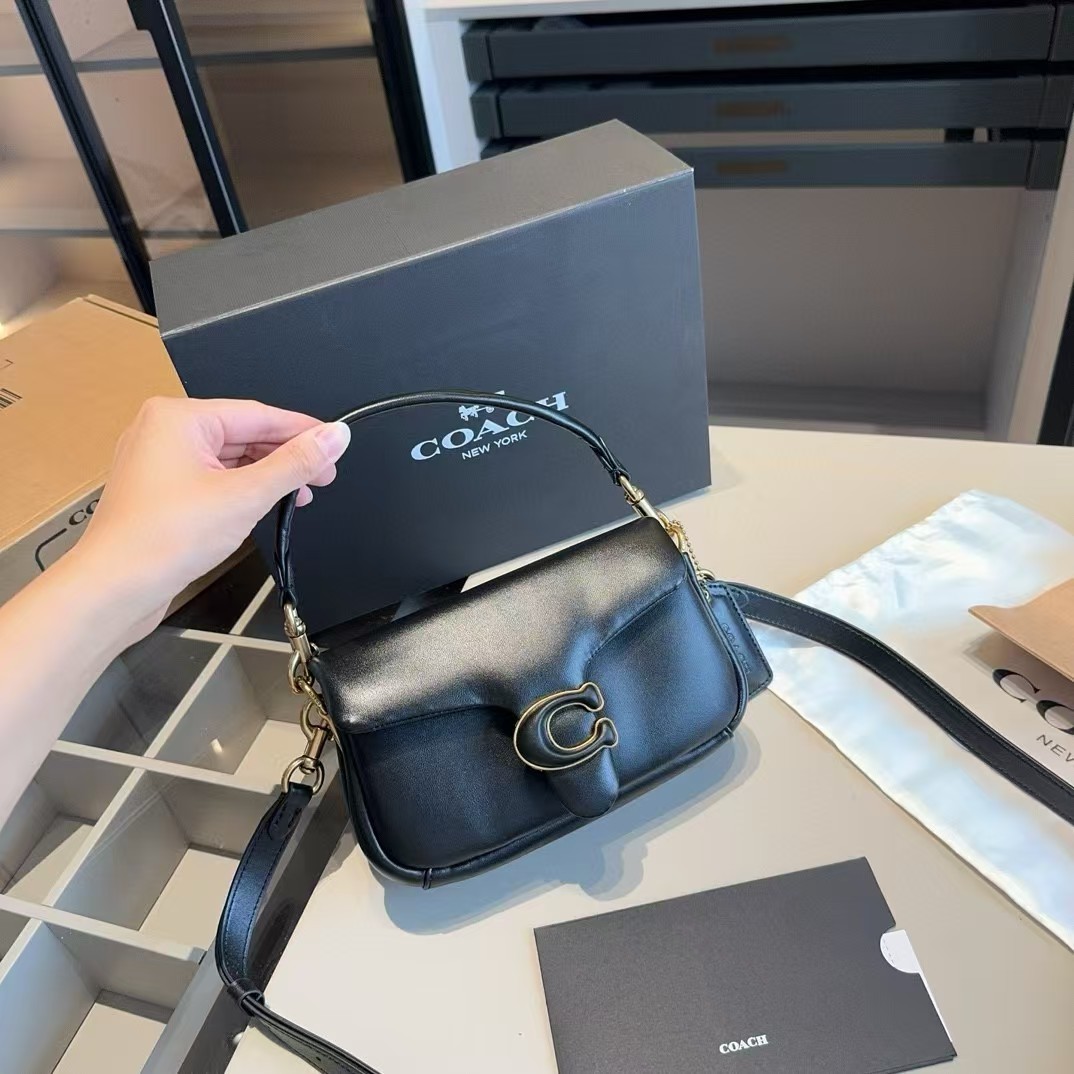 High quality Coach pillow soft tabby bag