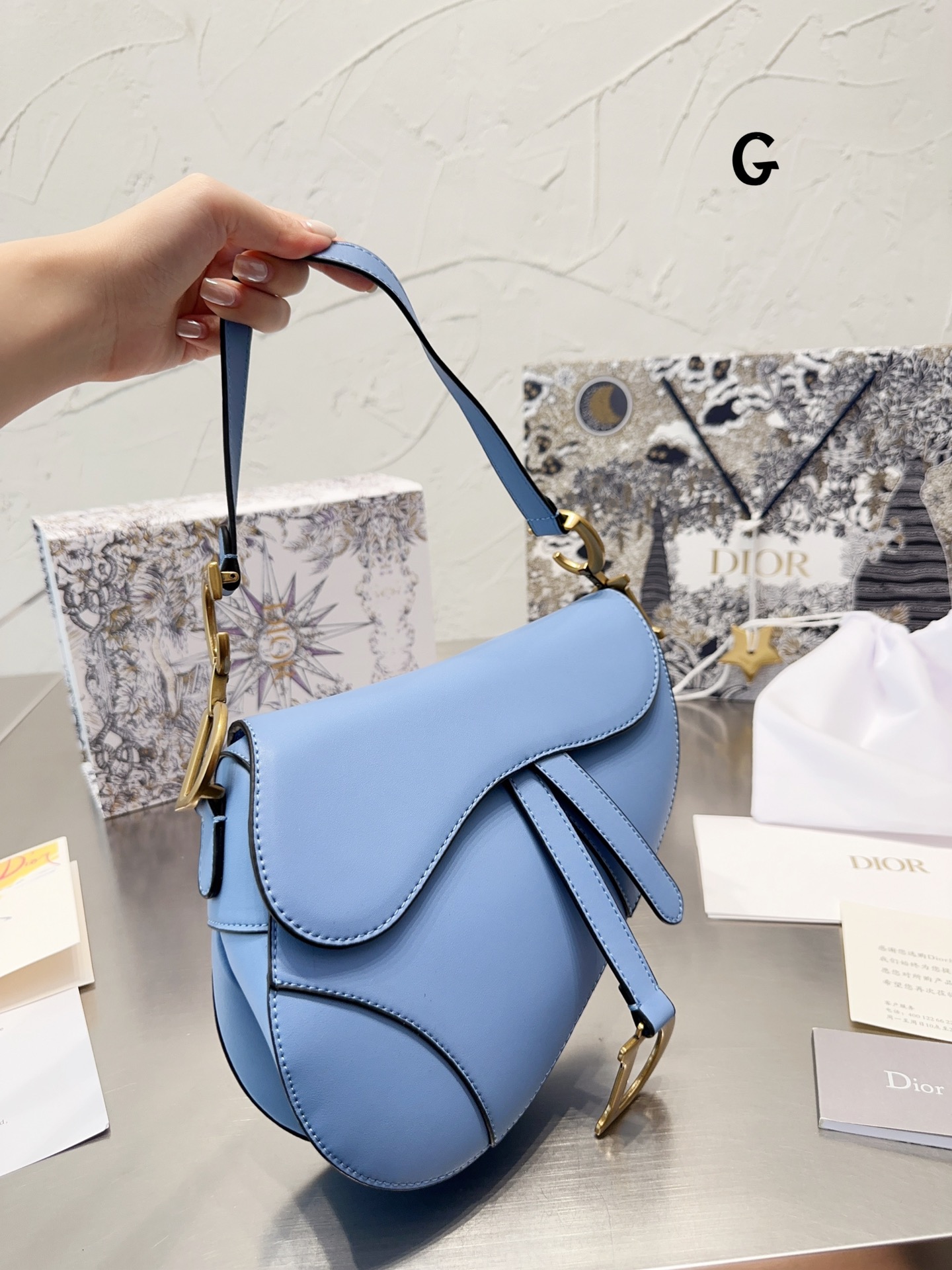 Dior saddle crossbody bag