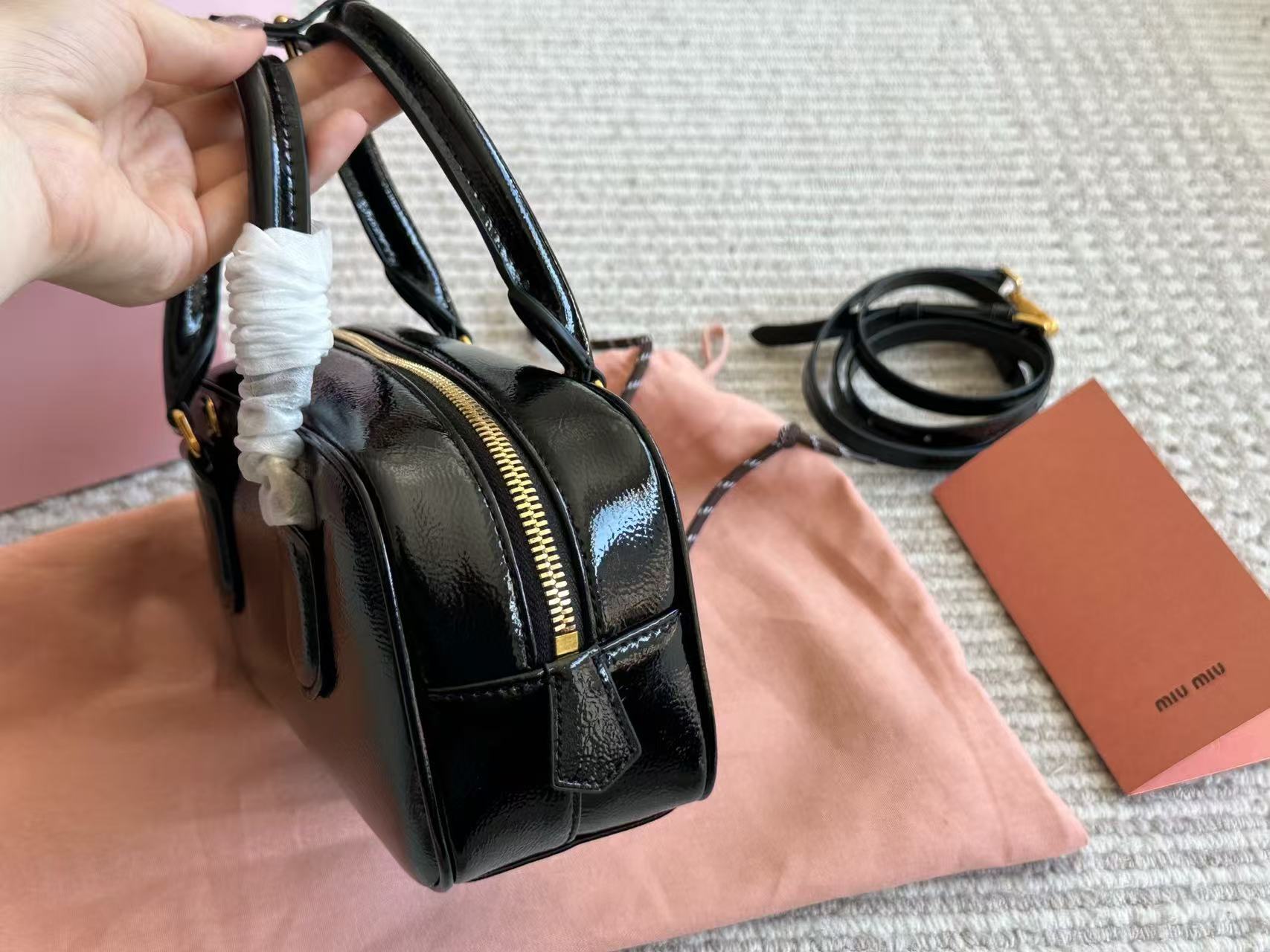 MIUMIU Classic bowling briefcase