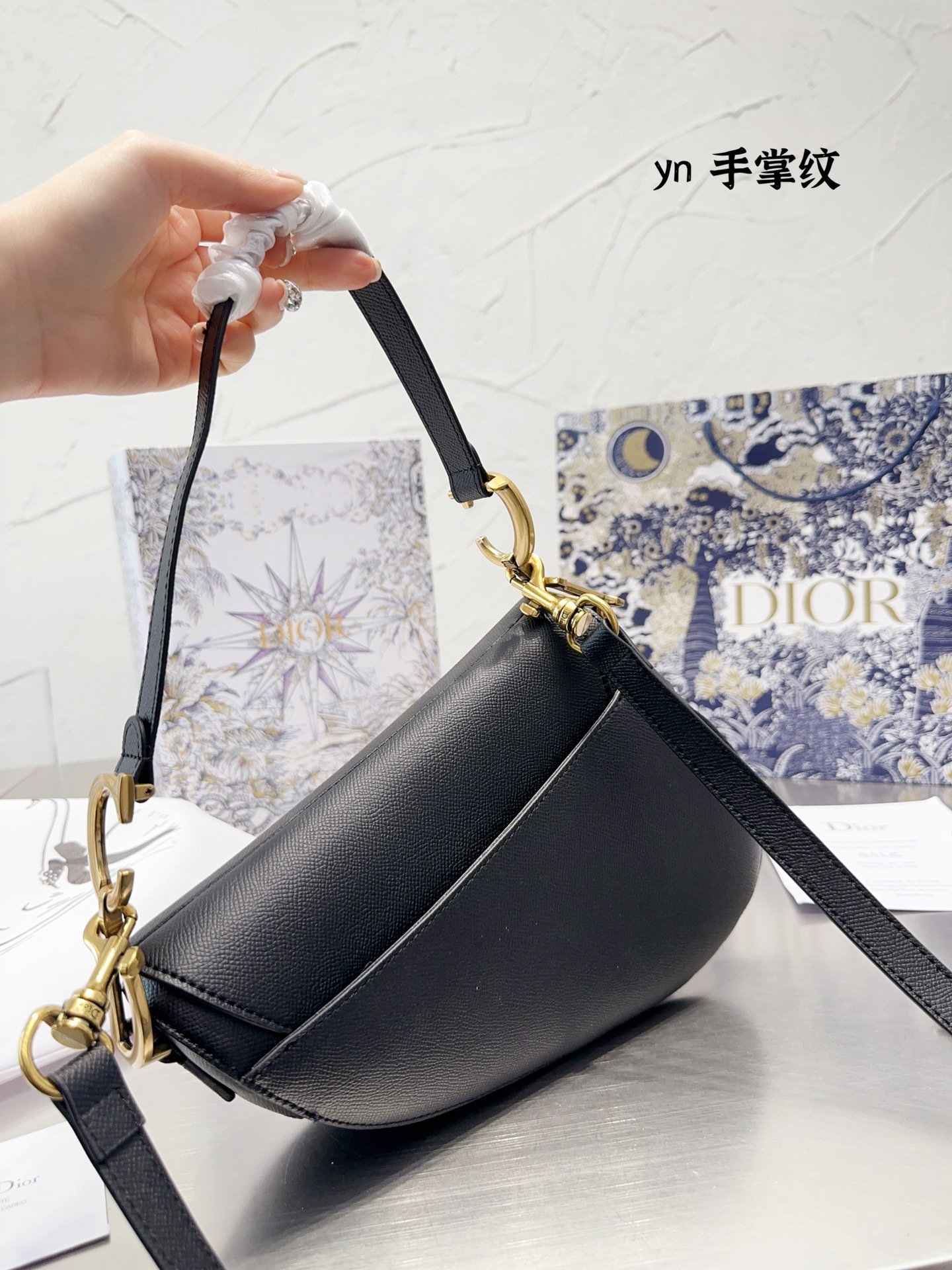Dior saddle bag