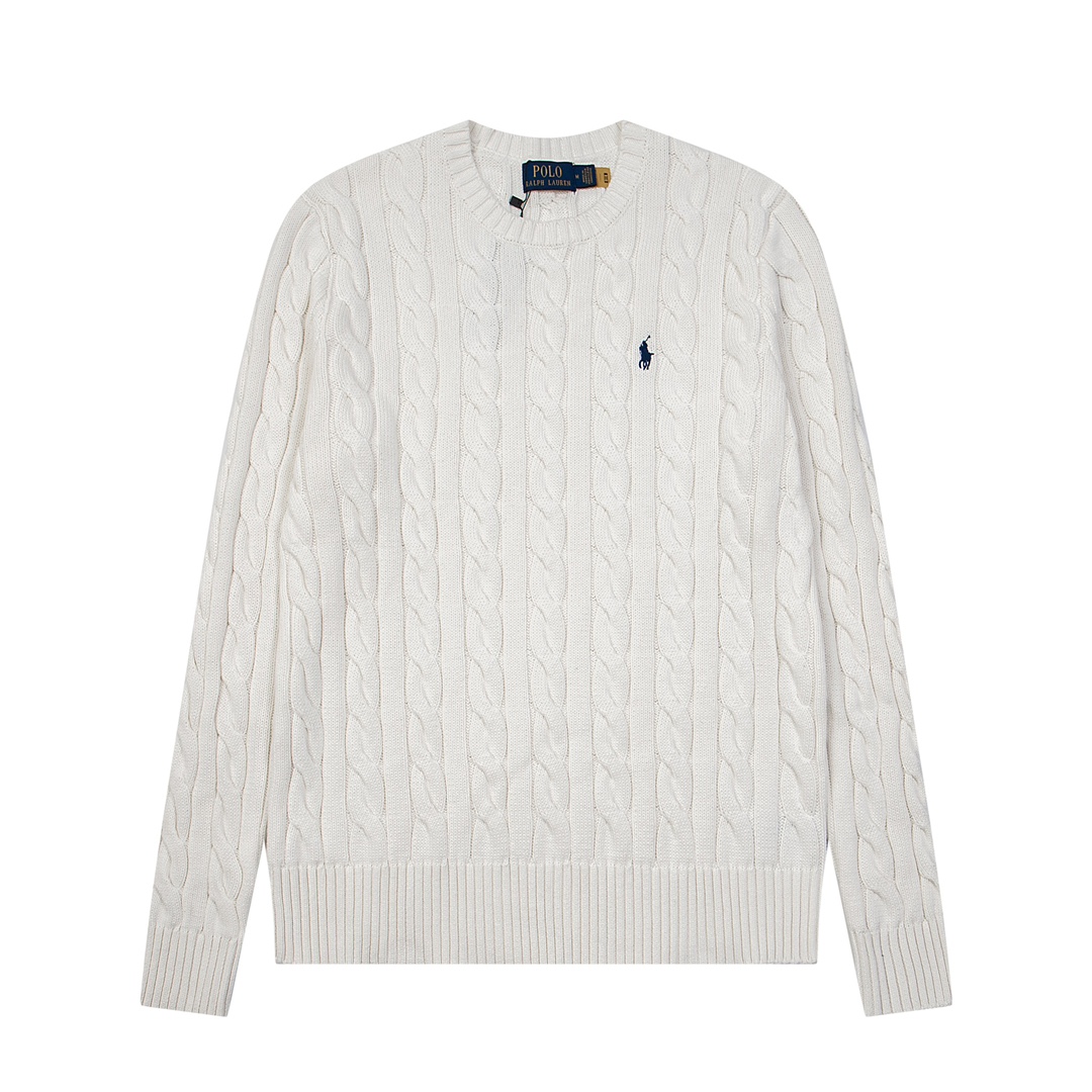 Ralph Lauren Round neck pullover knitted sweater