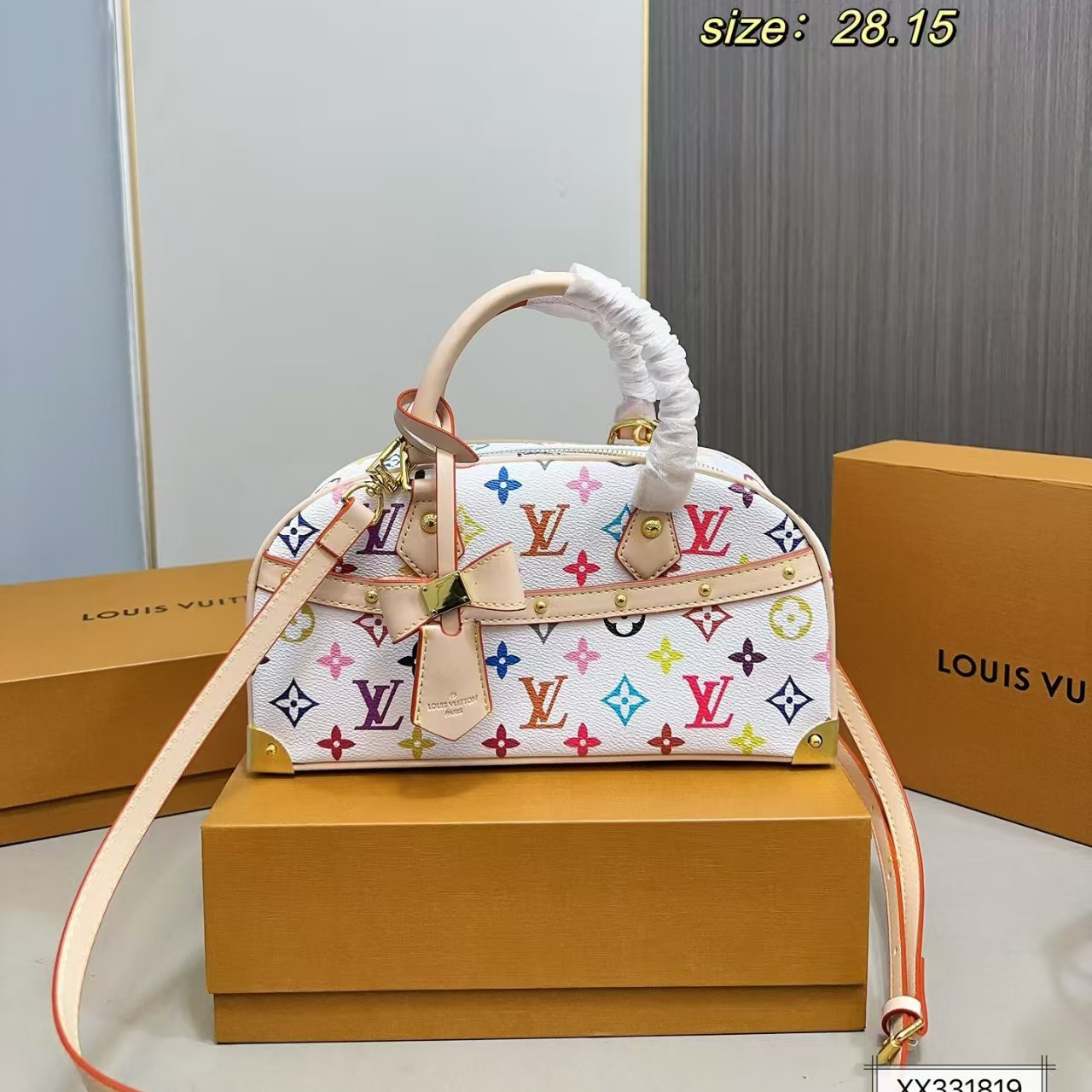 LV Colorful handbag caryall bag