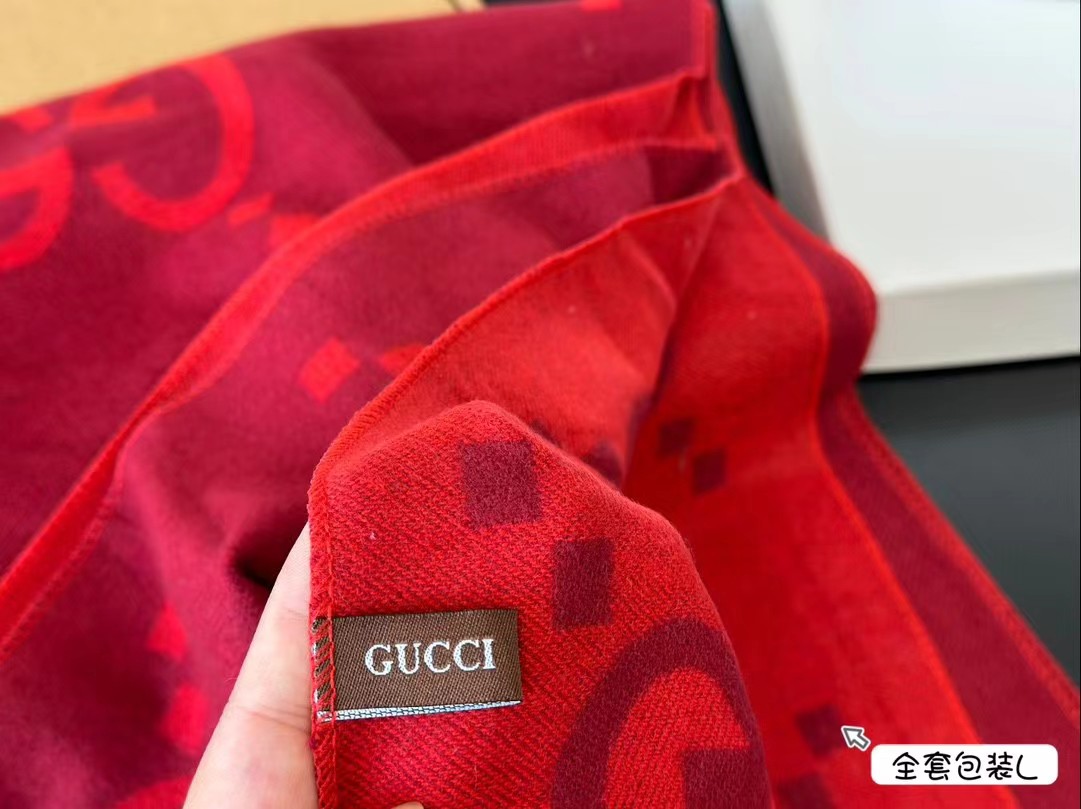 Replica Gucci Cashmere Scarf Unisex Warm Shawl Wrap Scarf