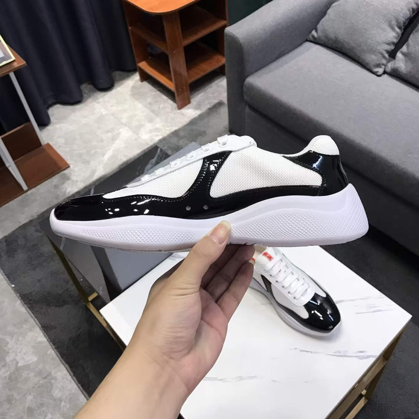 Prada sports men's shoes