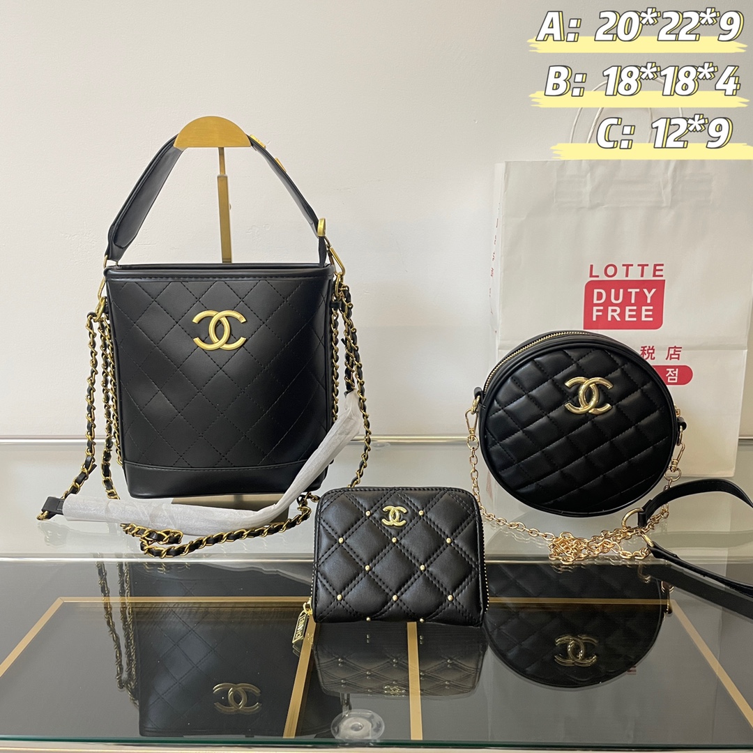 Chanel three piece combination set