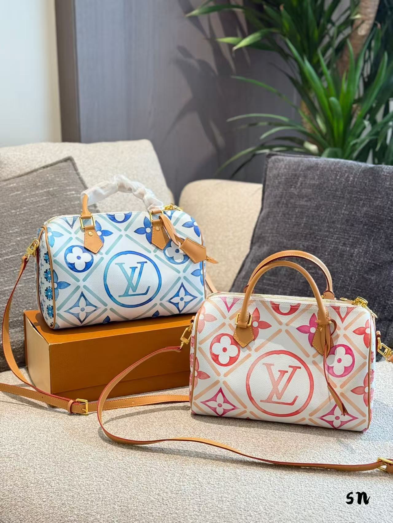 Louis Vuitton Boston pillow bag