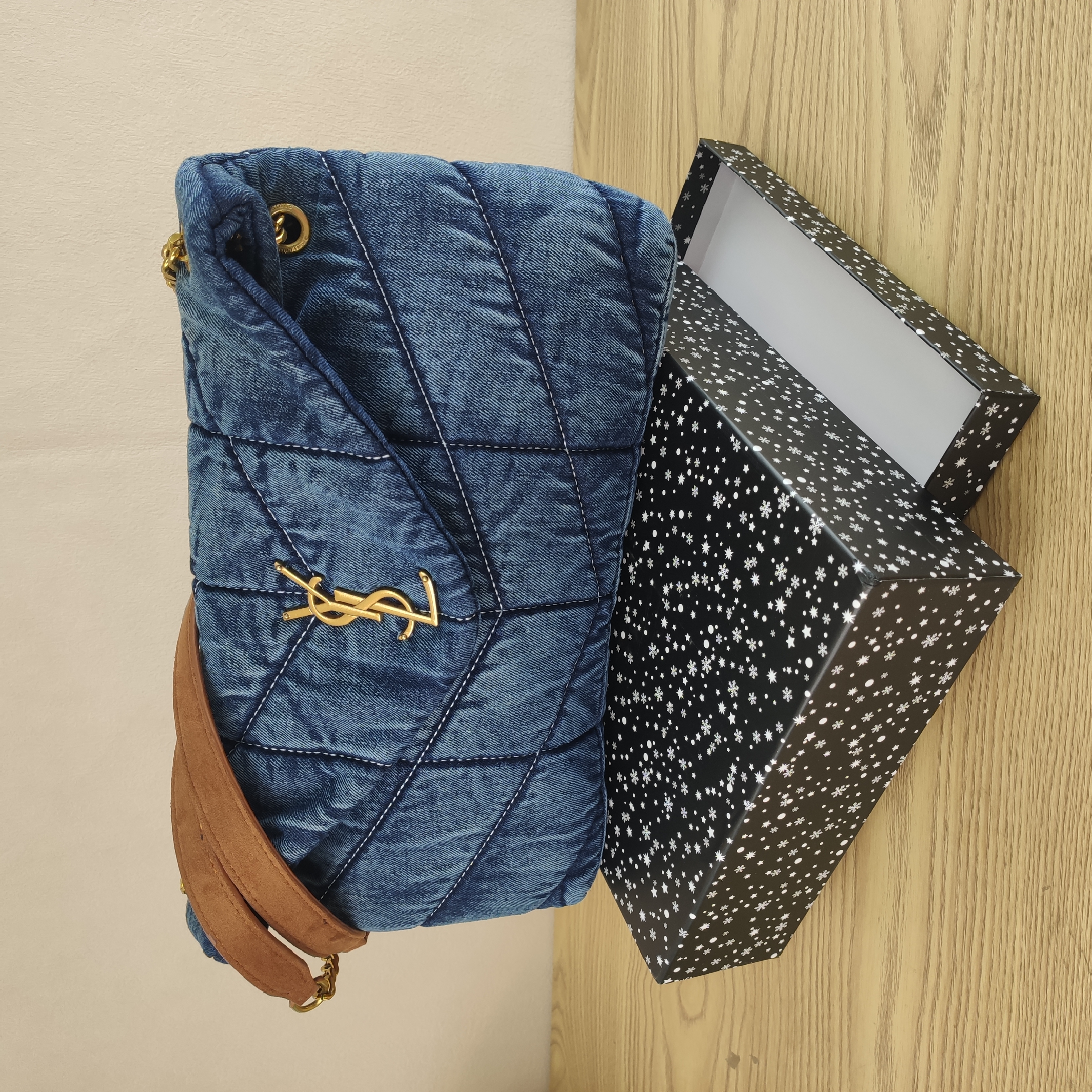 YSL loulou cowboy chain bag