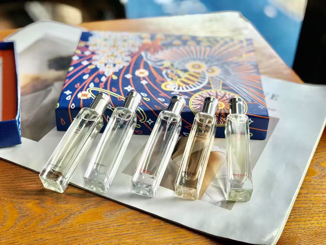 Hermes perfume sample 5-piece set