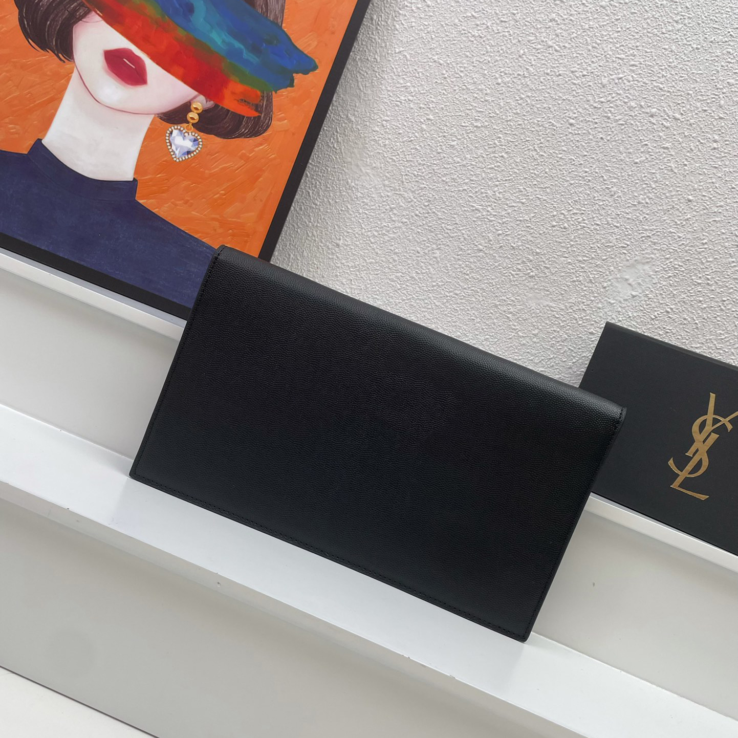 YSL Uptown clutch bag