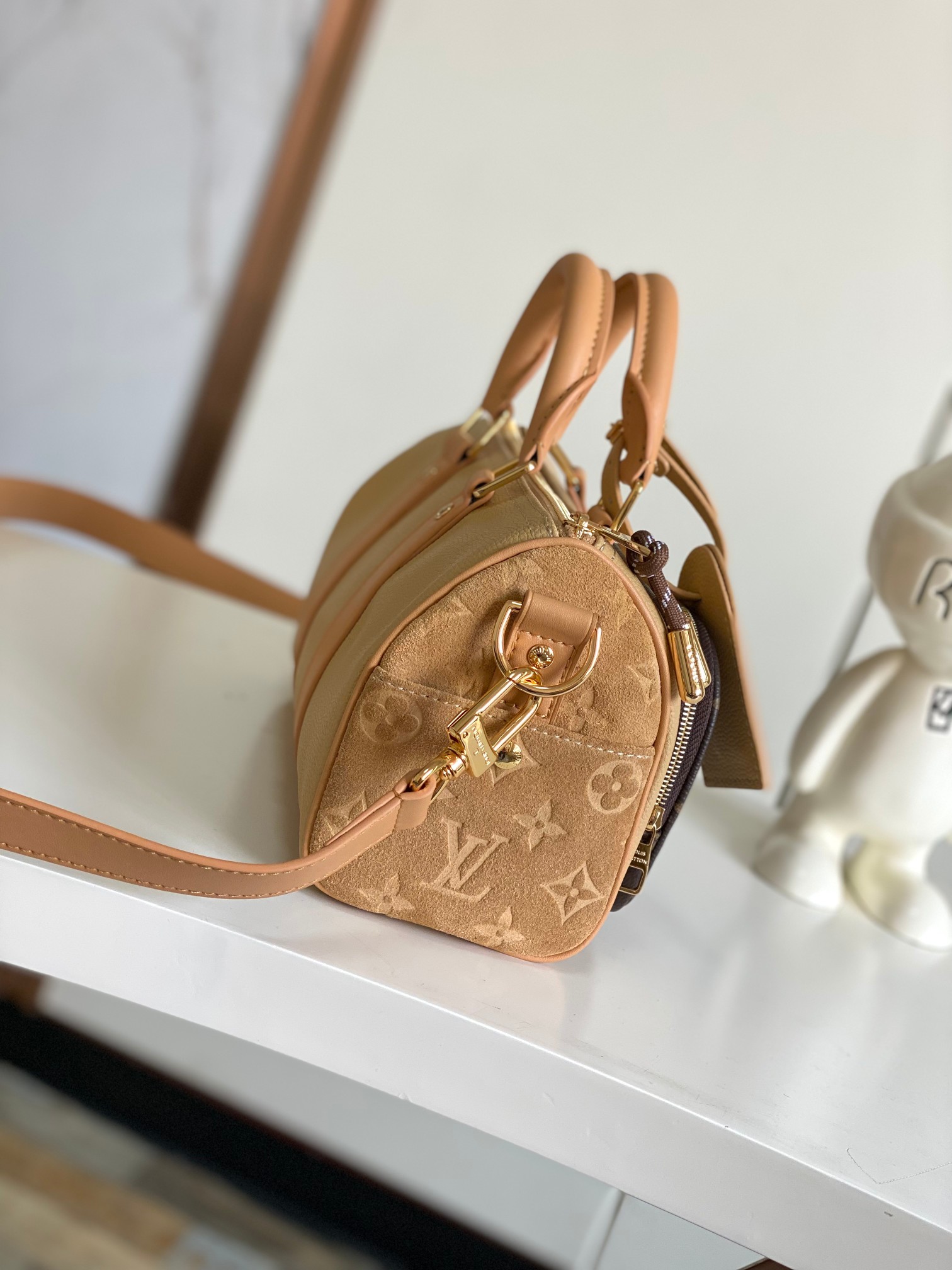 High quality original LV Keepall Bandoulière 25 bag