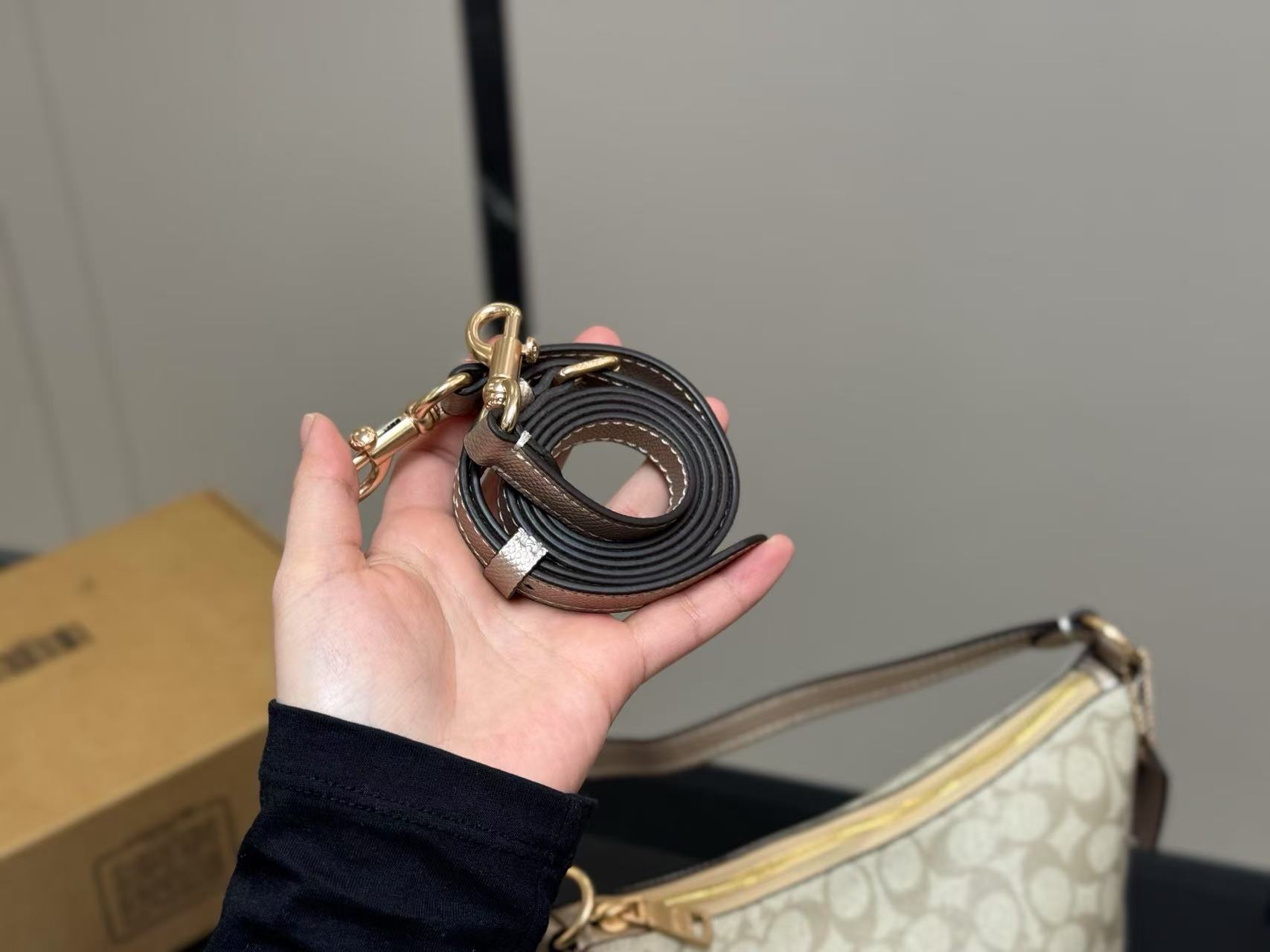 Coach Zip underarm bag