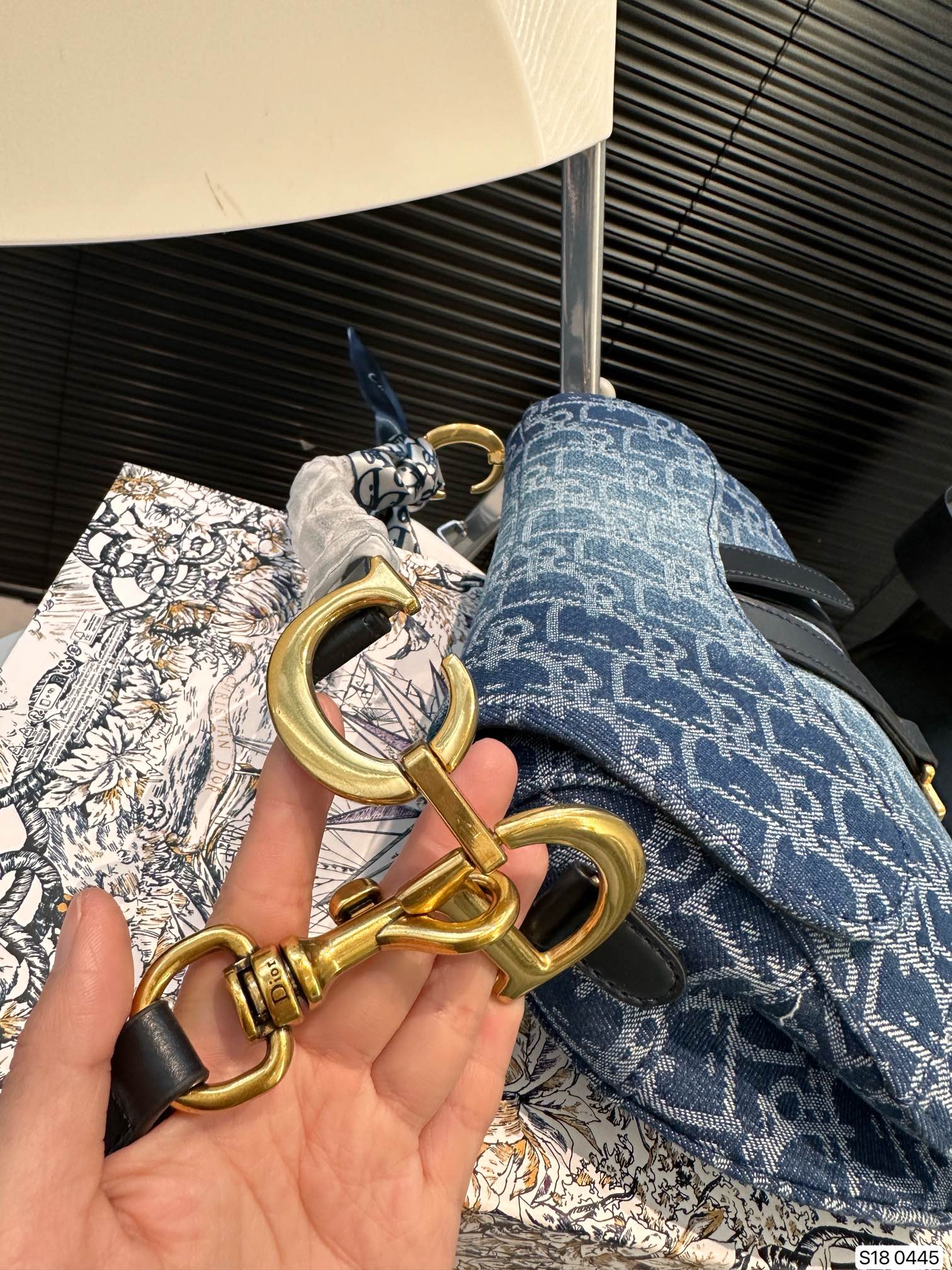 Replica DIOR Saddle  Baby bag