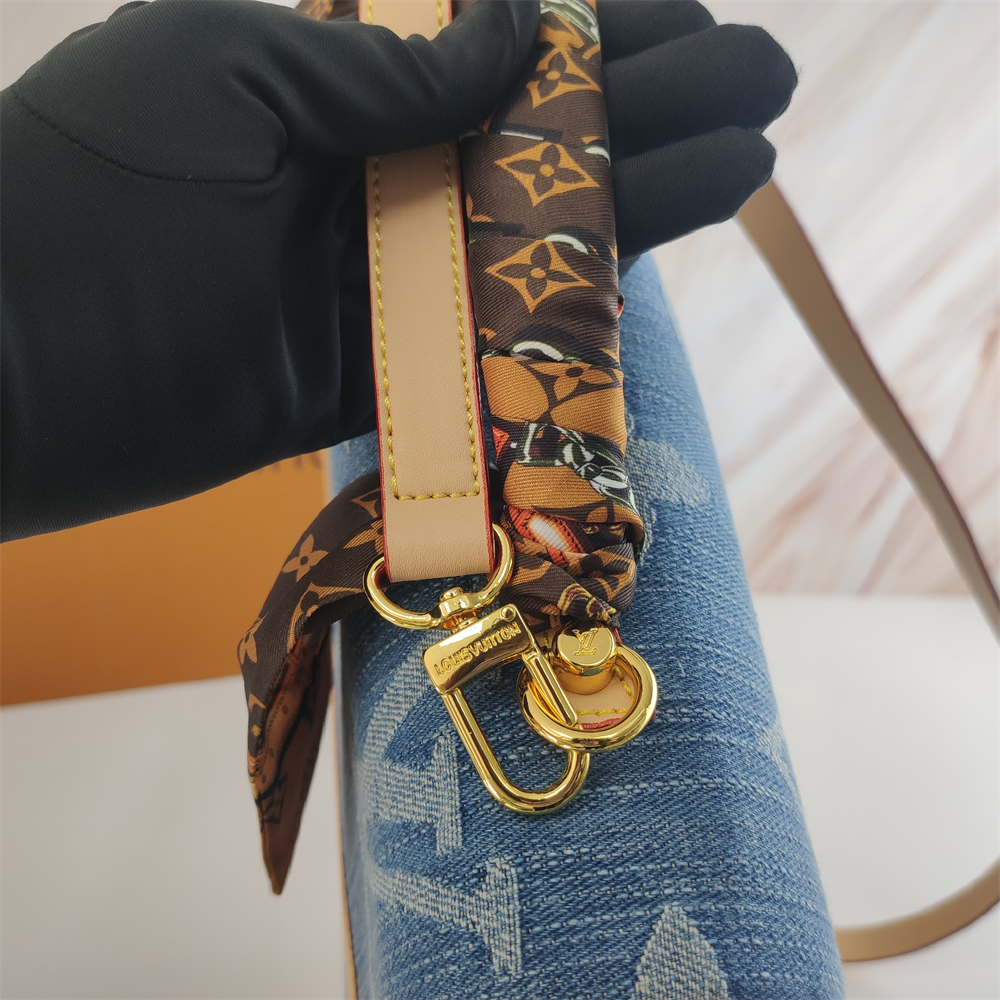 LV Louis Vuitton Denim Nurse Bag