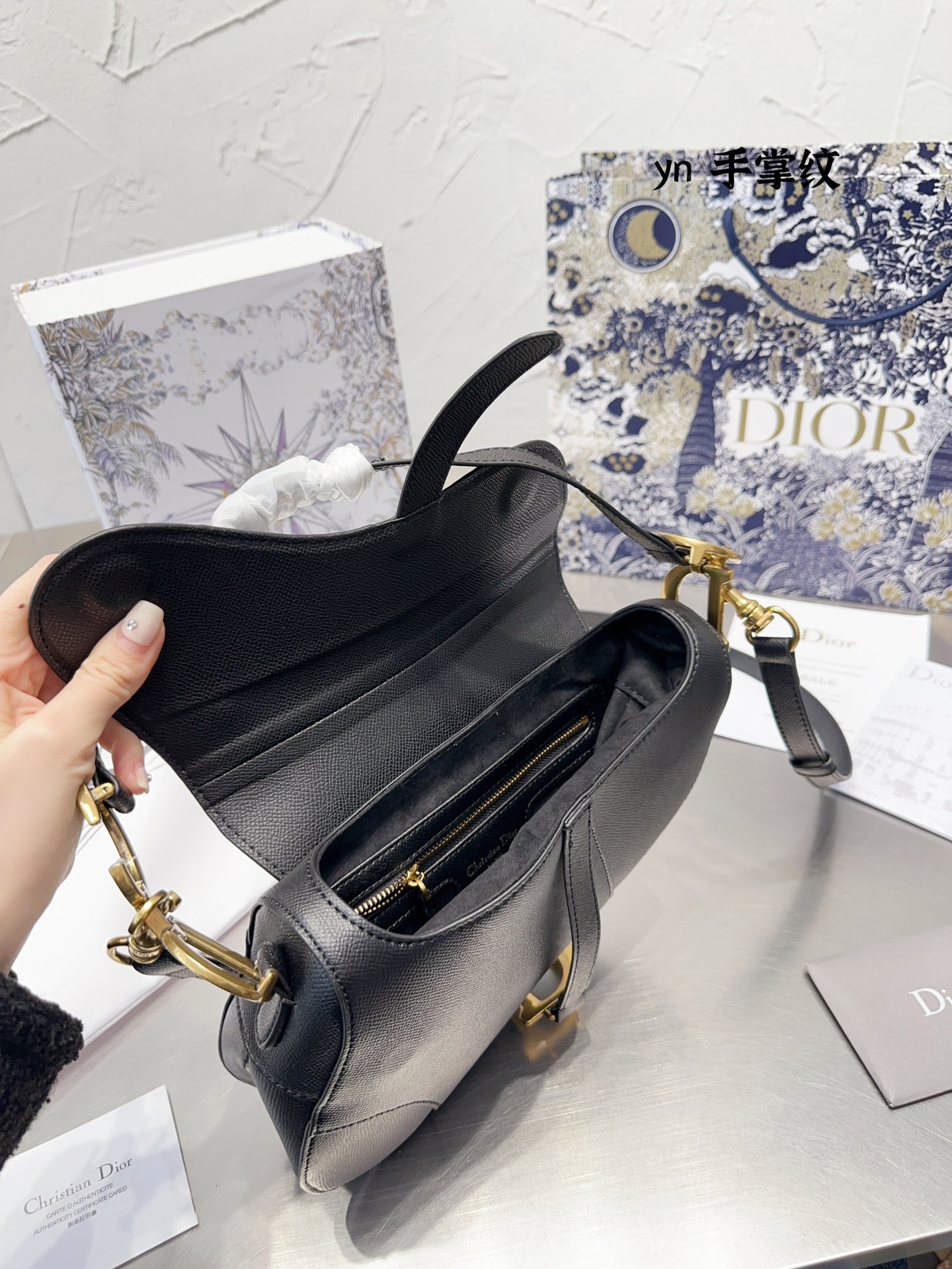 Dior saddle bag