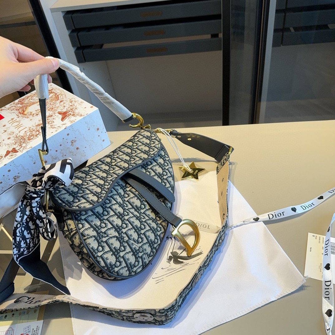 Replica DIOR Saddle  Baby bag