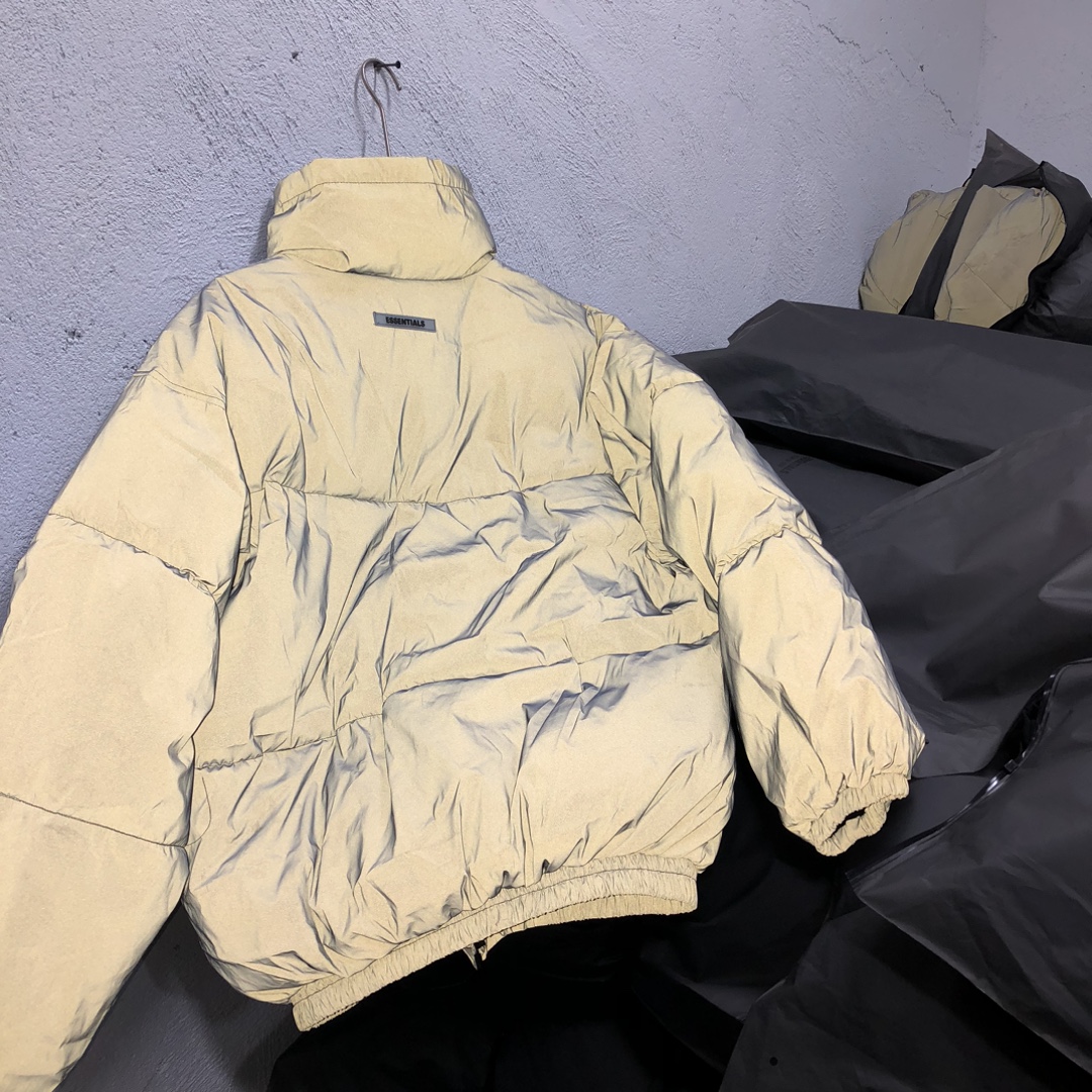 FOG ESSENTIALS 3M Reflective bread and cotton jacket