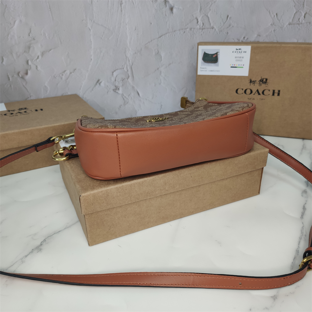 Coach Teri Shoulder Bag In Signature Canvas