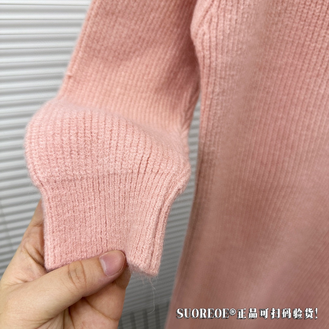 Ladies' Minimalist zipper woolen dress