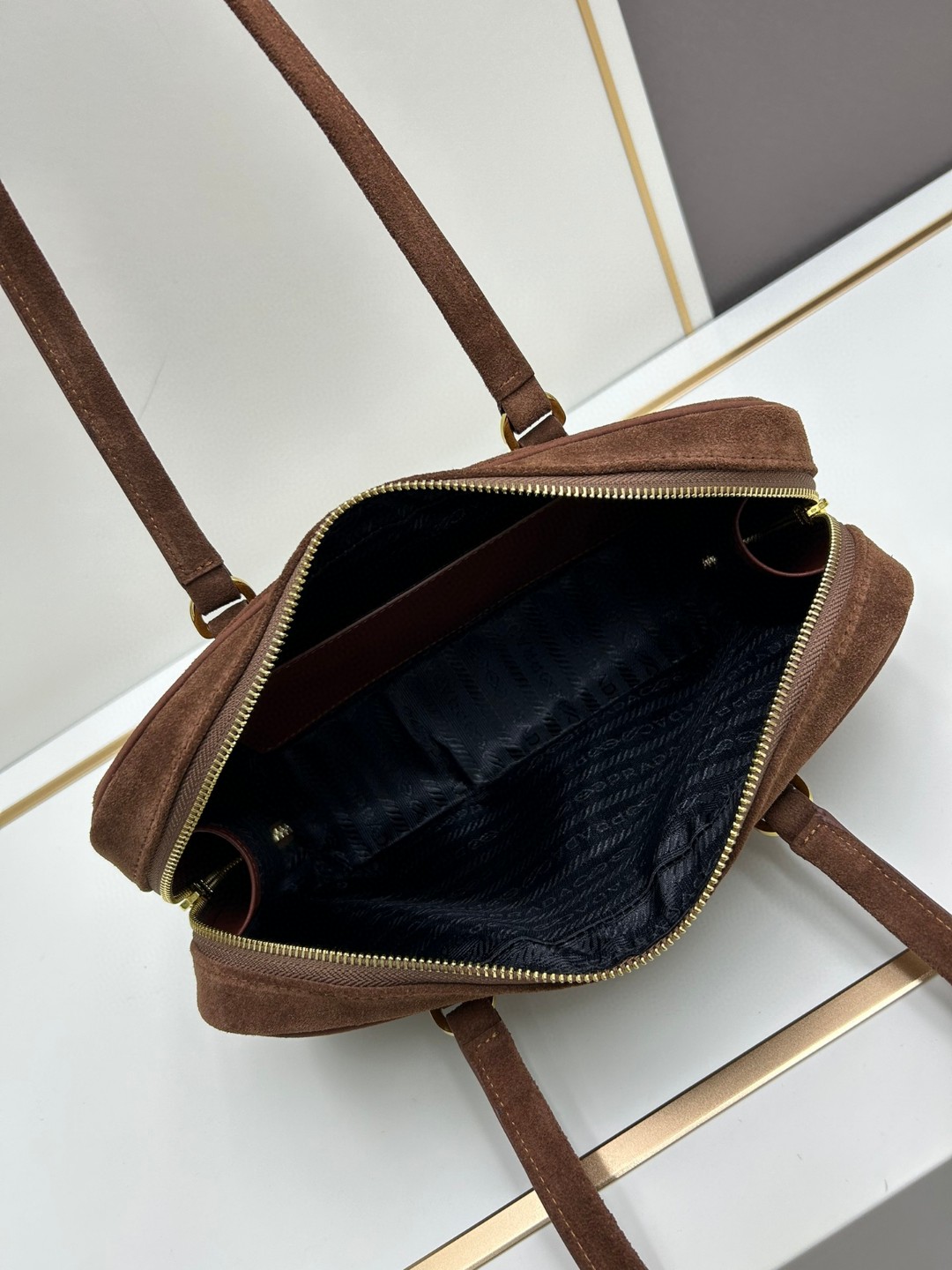 High Quality Suede Bag Real Leather Bag