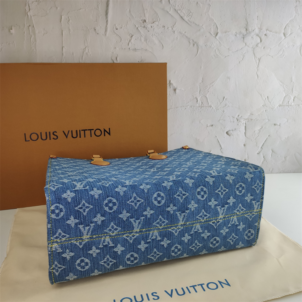 Louis Vuitton Denim Tote Bag
