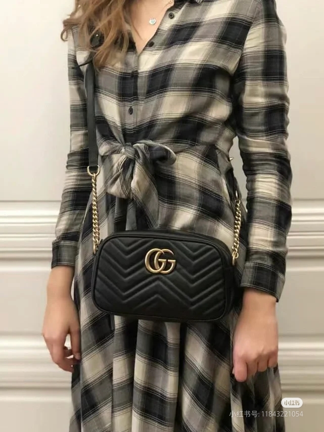 Replica Gucci Marmont Matelasse Shoulder Bag
