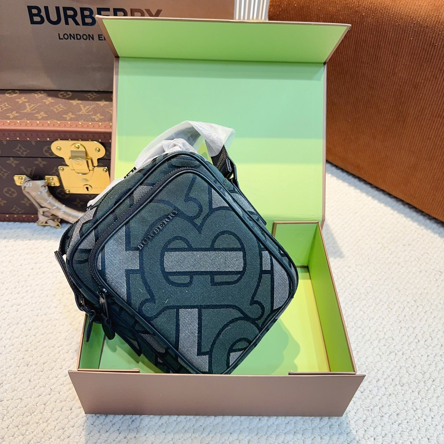 Burberry Nylon Camera Bag