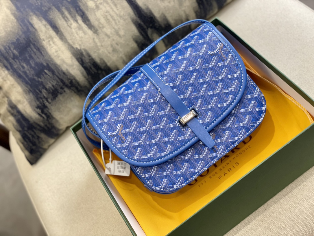 Goyard saddle bag