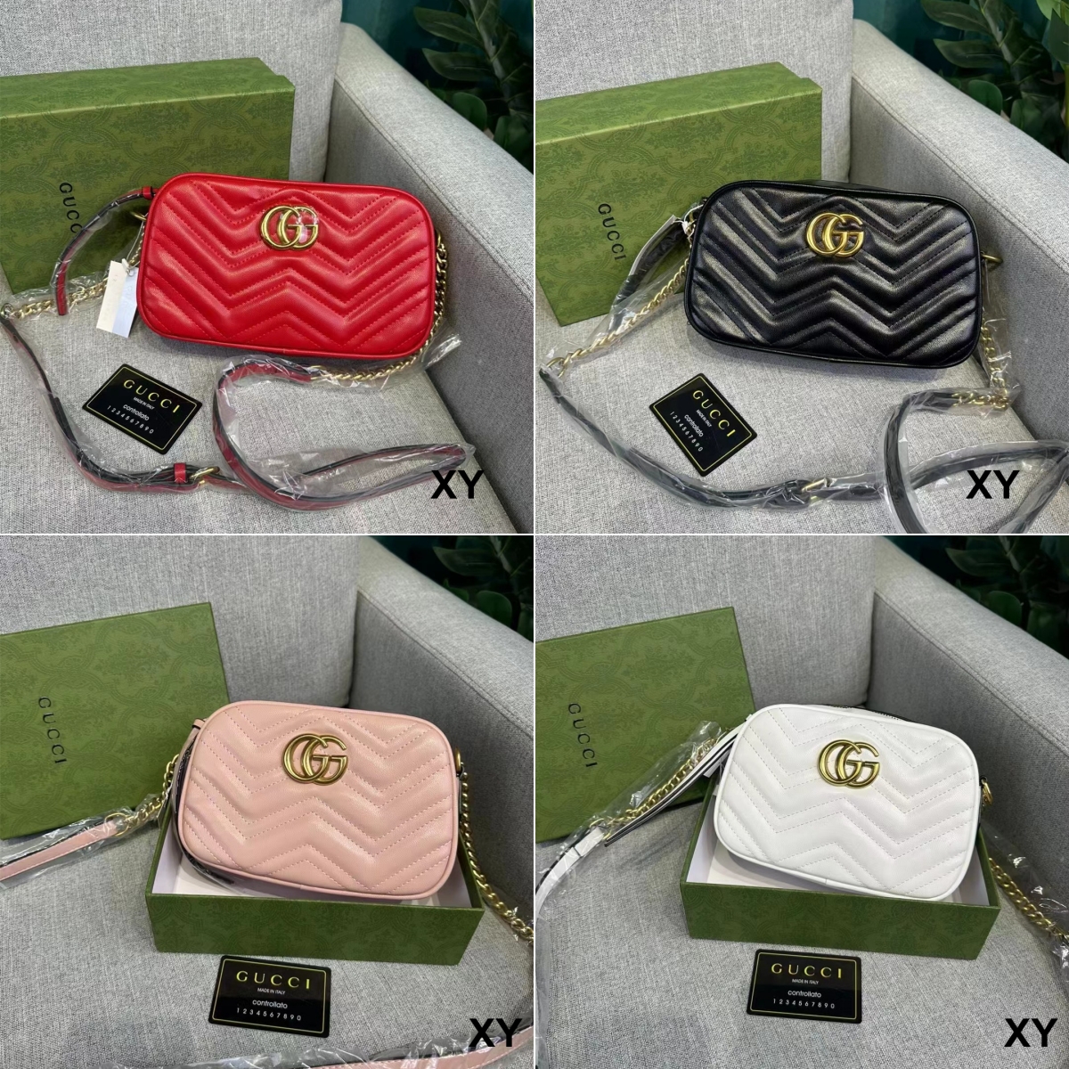 Replica Gucci Marmont Matelasse Shoulder Bag