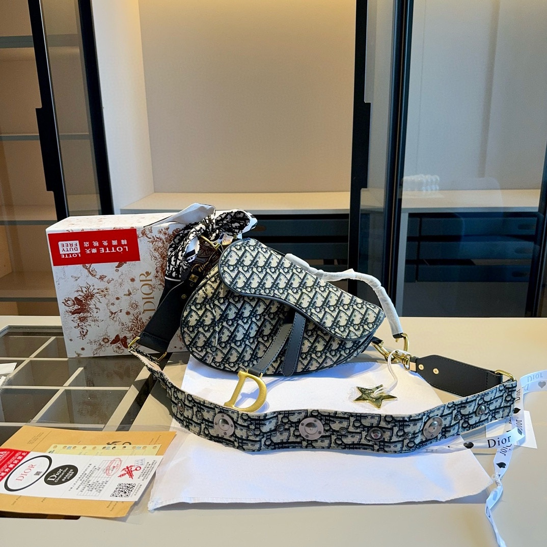Replica DIOR Saddle  Baby bag