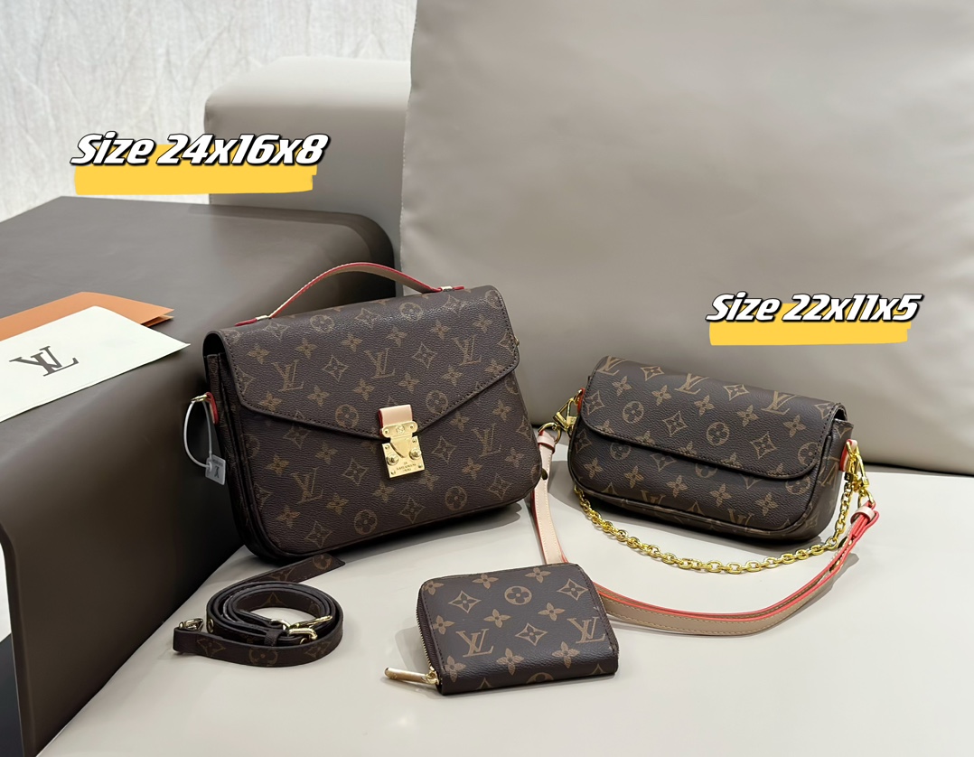 LV three piece combination set