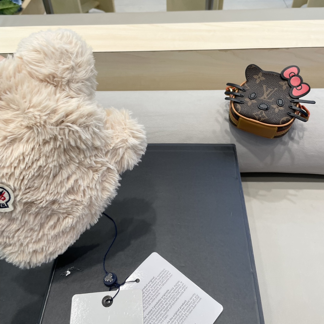 Moncler Little Bear Ears Plush Hat