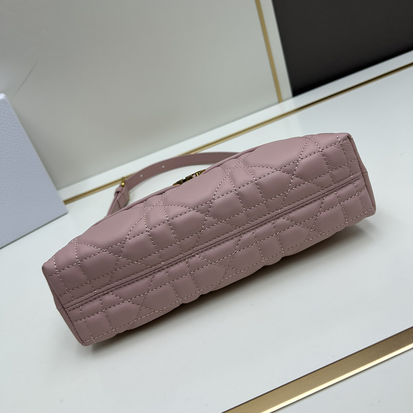 Dior oblique shoulder dumpling bag