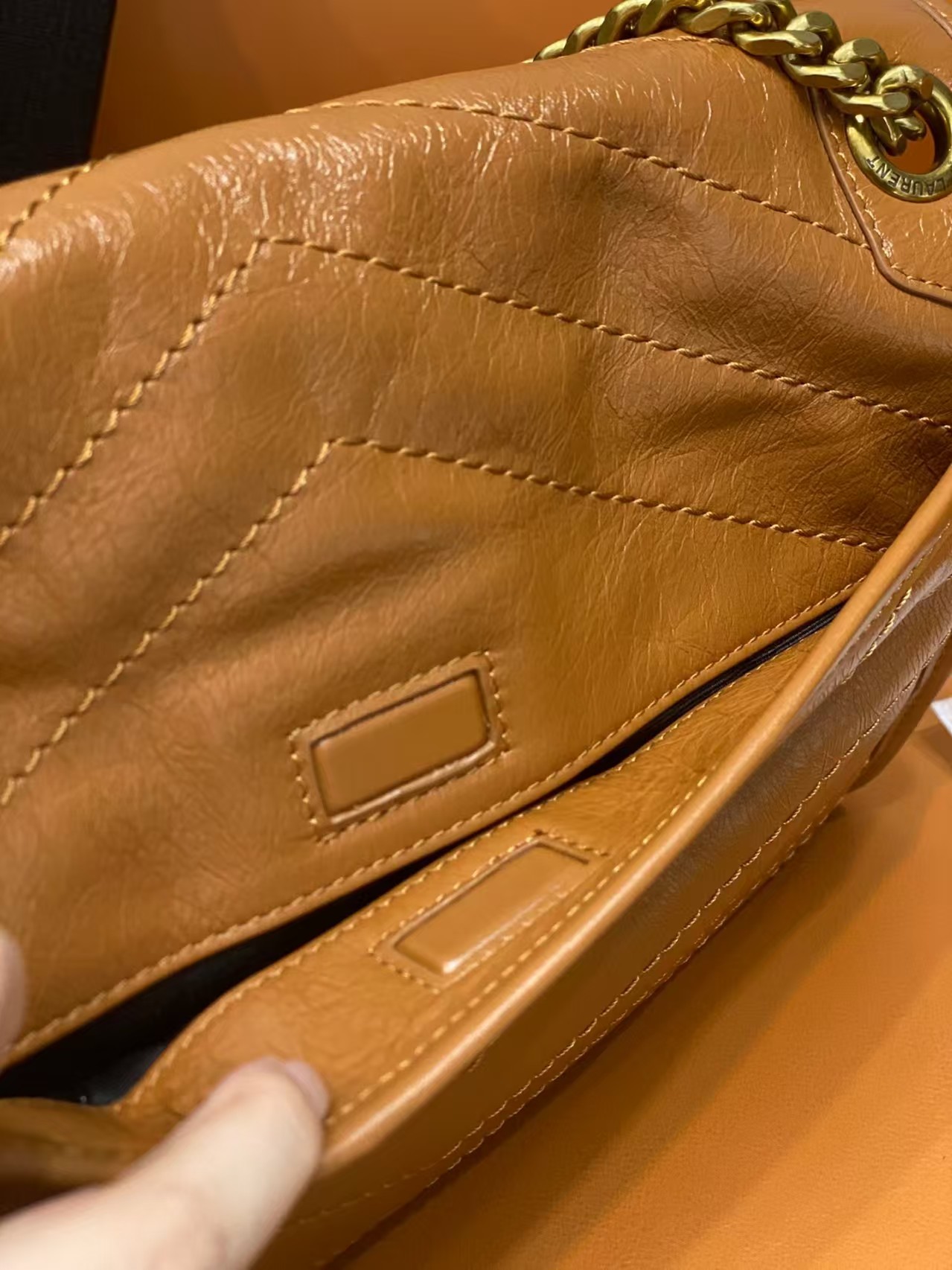 High version YSL shoulder bag